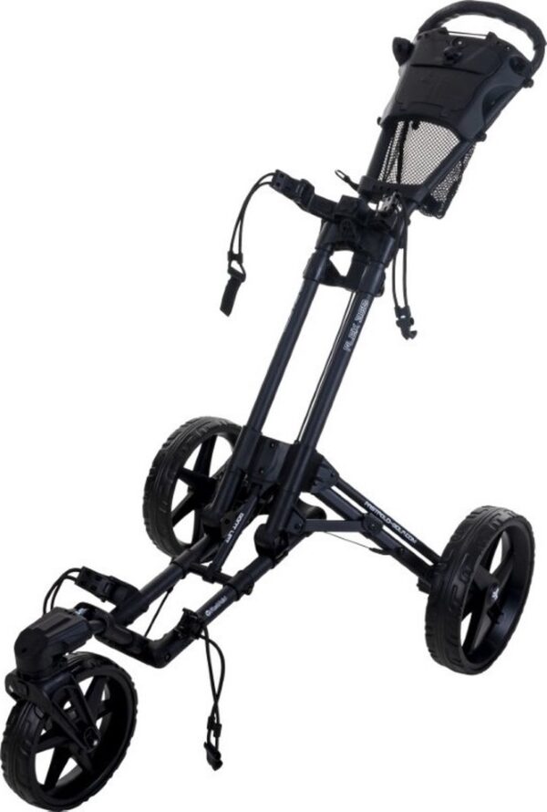 Fastfold Flex 360 golftrolley - Zwart - Model 2025