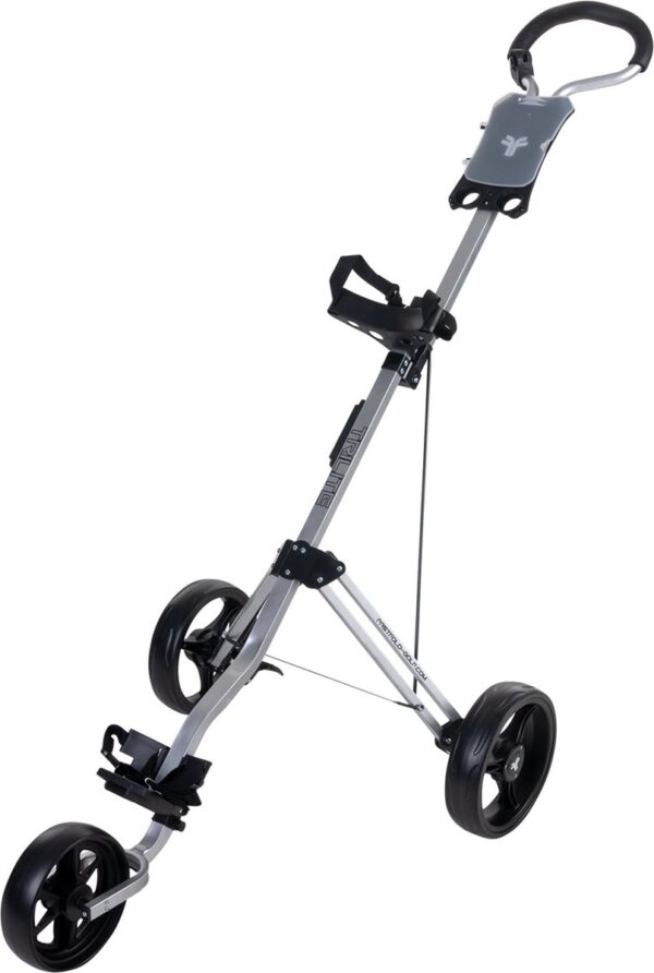 FastFold TriLite Golftrolley - Zilver - model 2025